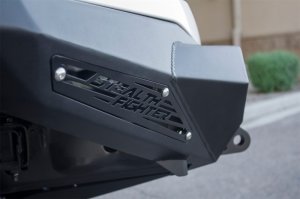 Ford F-150 Bumper - Front - Addictive Desert Designs - Stealth Fighter - Hammer Black with Satin Black panels - 2018